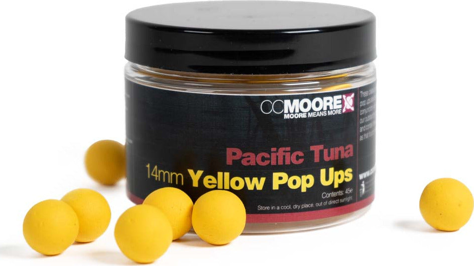 Pacific Tuna - Pop-ups - 14mm - geel Pacific Tuna - Pop-ups - 14mm - geel