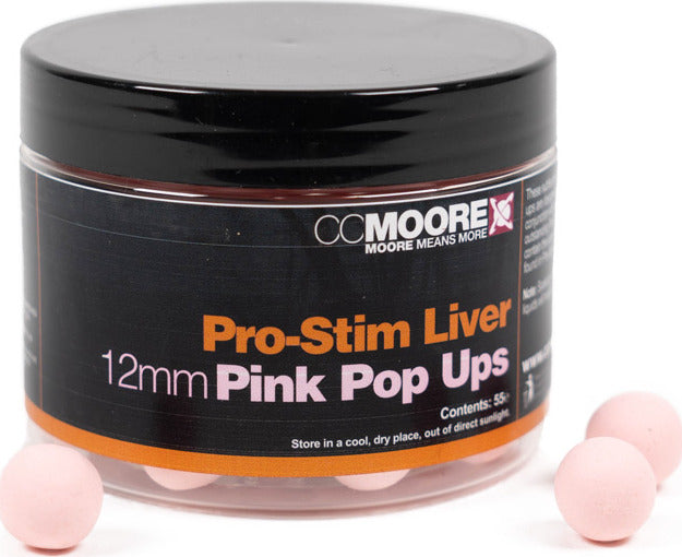 Pro-Stim Liver - Pop-ups - 12mm - Roze Pro-Stim Liver - Pop-ups - 12mm - Roze