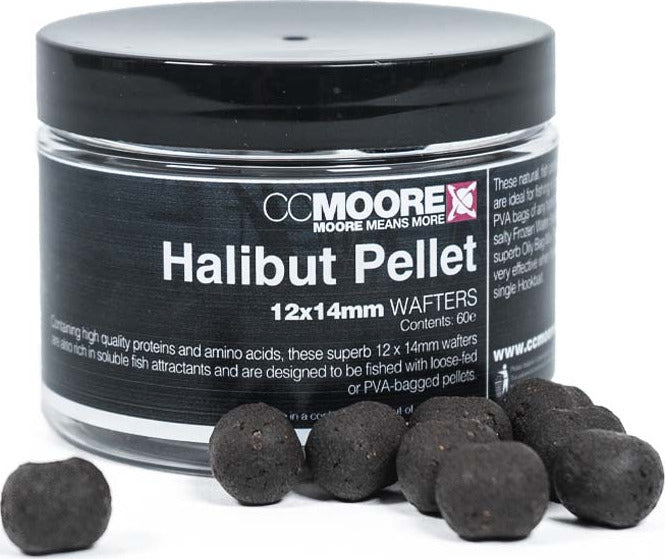 Halibut Pellet Wafters - 12x14mm Halibut Pellet Wafters - 12x14mm