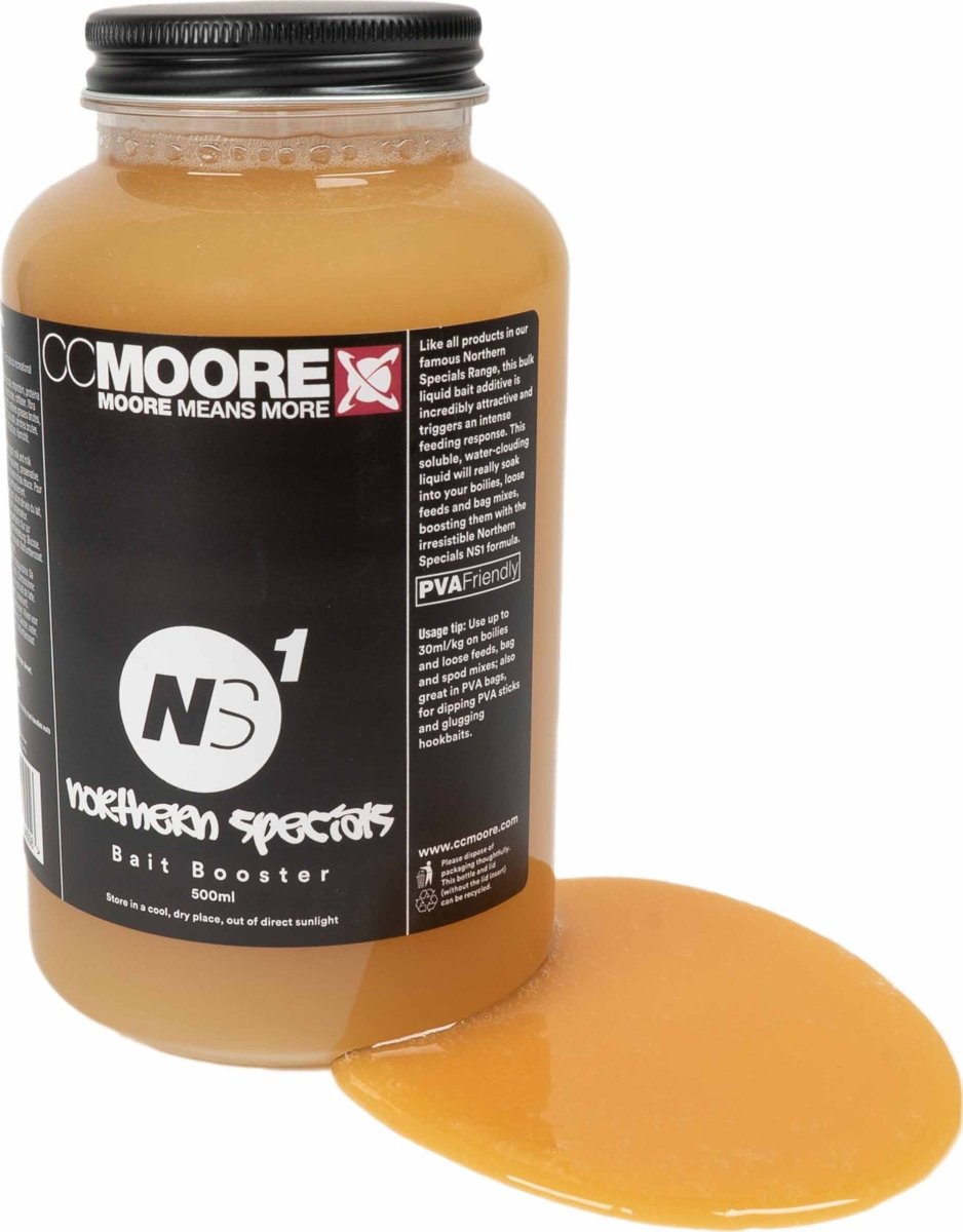 CC Moore NS1 - Bait Booster - 500ml - dé KarperCentrale CC Moore NS1 - Bait Booster - 500ml - dé KarperCentrale