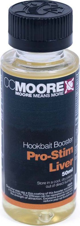 CC Moore Pro - Stim Liver Hookbait Booster - 50ml - dé KarperCentrale CC Moore Pro - Stim Liver Hookbait Booster - 50ml - dé KarperCentrale