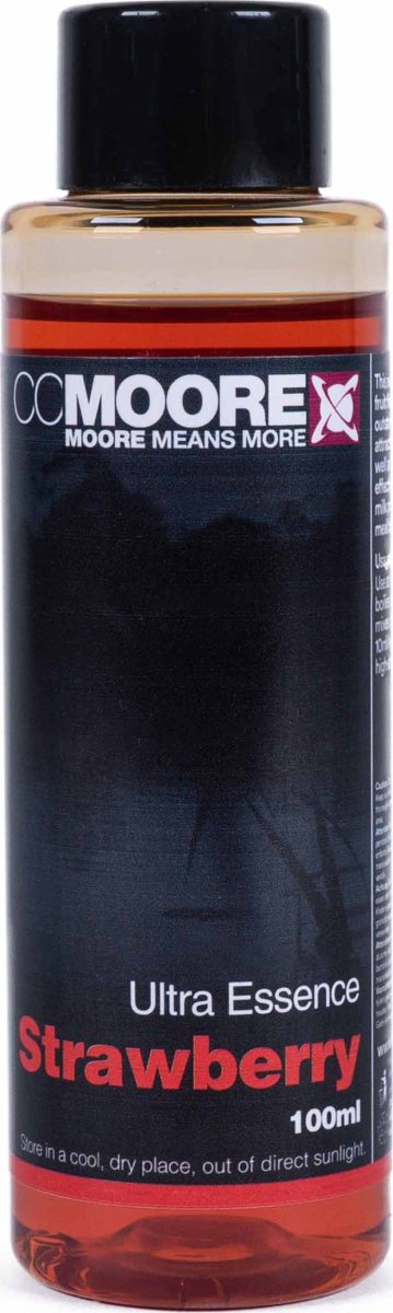 CC Moore Ultra Strawberry Essence - 100ml - dé KarperCentrale CC Moore Ultra Strawberry Essence - 100ml - dé KarperCentrale