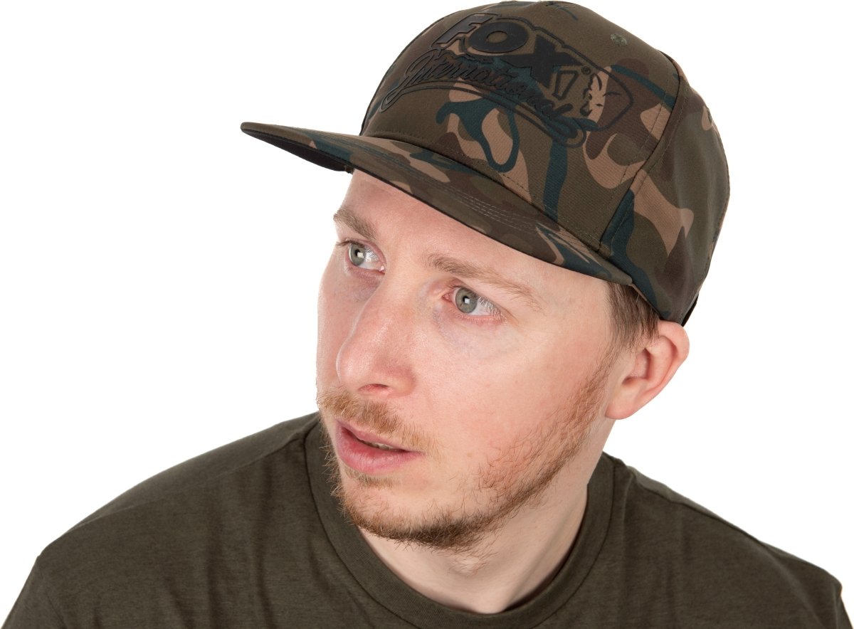 Fox Camo Snapback Hat - Pet - dé KarperCentrale Fox Camo Snapback Hat - Pet - dé KarperCentrale