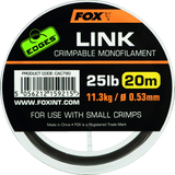 Fox Edges Link Trans Khaki Mono - dé KarperCentrale