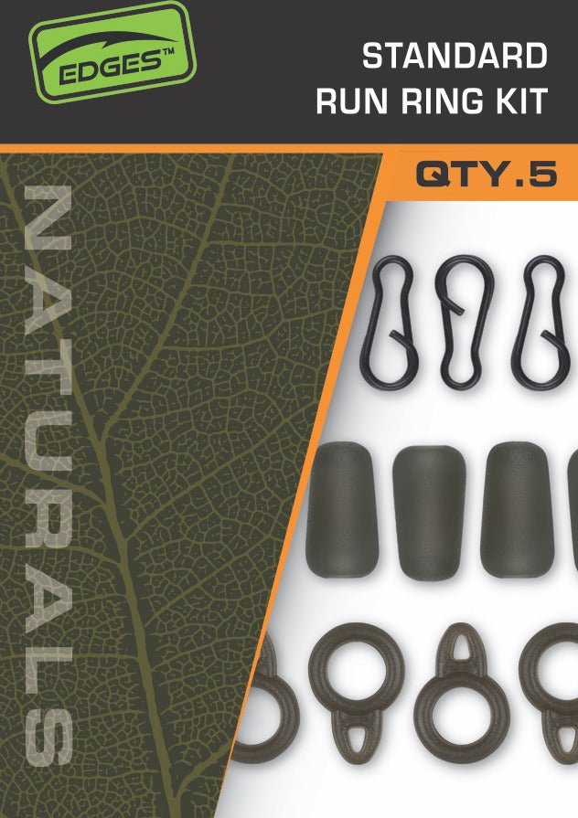Fox Edges Naturals Standard Run Ring Kit - dé KarperCentrale Fox Edges Naturals Standard Run Ring Kit - dé KarperCentrale