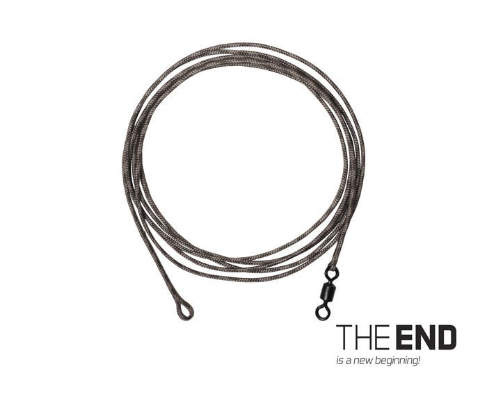 The END - Leadcore 1m - Swivel - 3 stk - Klar til brug