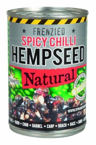 Dynamite Baits Frenzied Chilli Hempseed - 350gr - Klaar voor gebruik - KarperCentrale