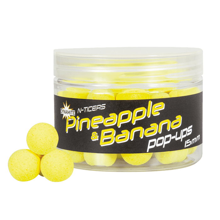 N-Ticer Pop-Ups - 15mm - Ananas i banan