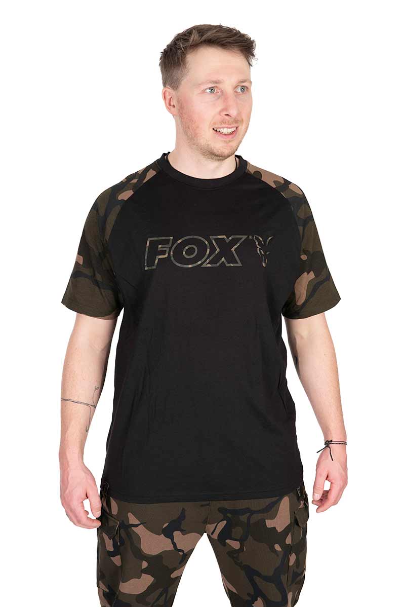 Fox Black Camo Outline T-Shirt - dé KarperCentrale