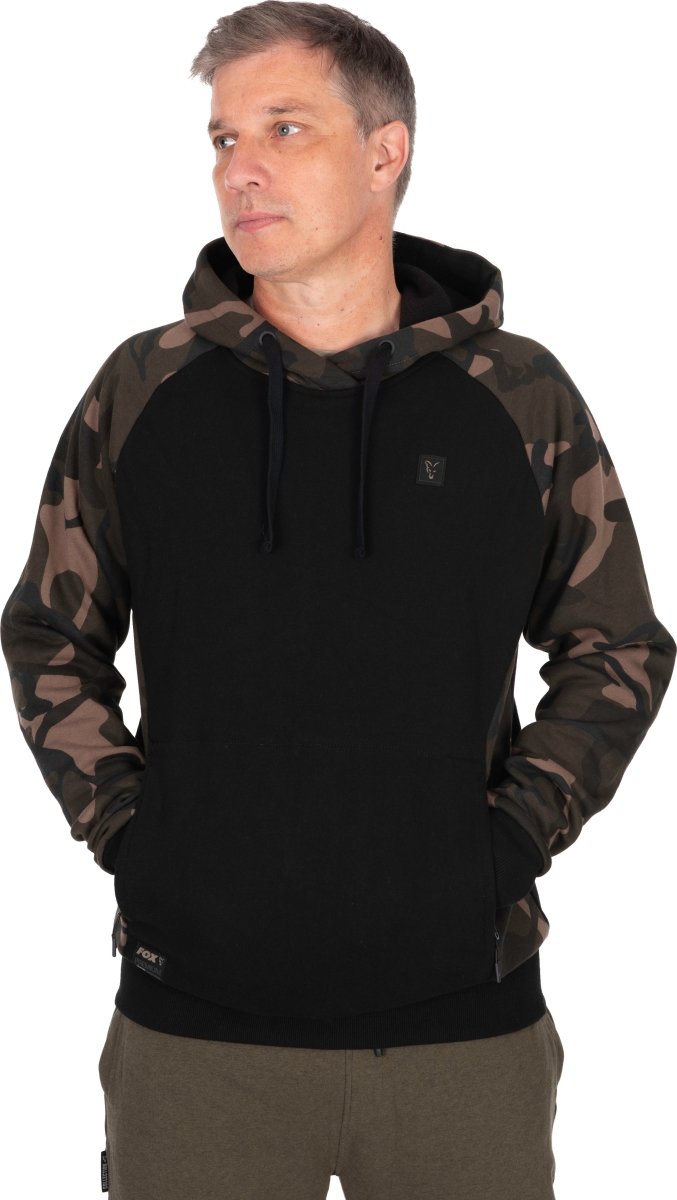 Black Camo Pullover Premium 310 Hættetrøje