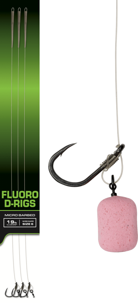 Carp Ready Rigs Fluoro D-Rig