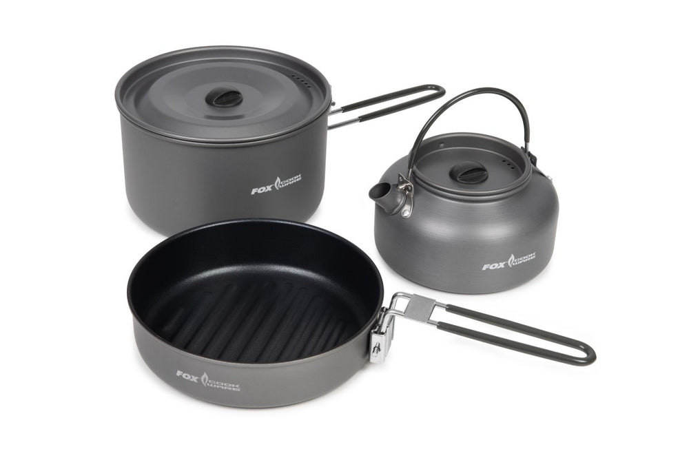 Fox Cookware 3 - delige kook set - dé KarperCentrale