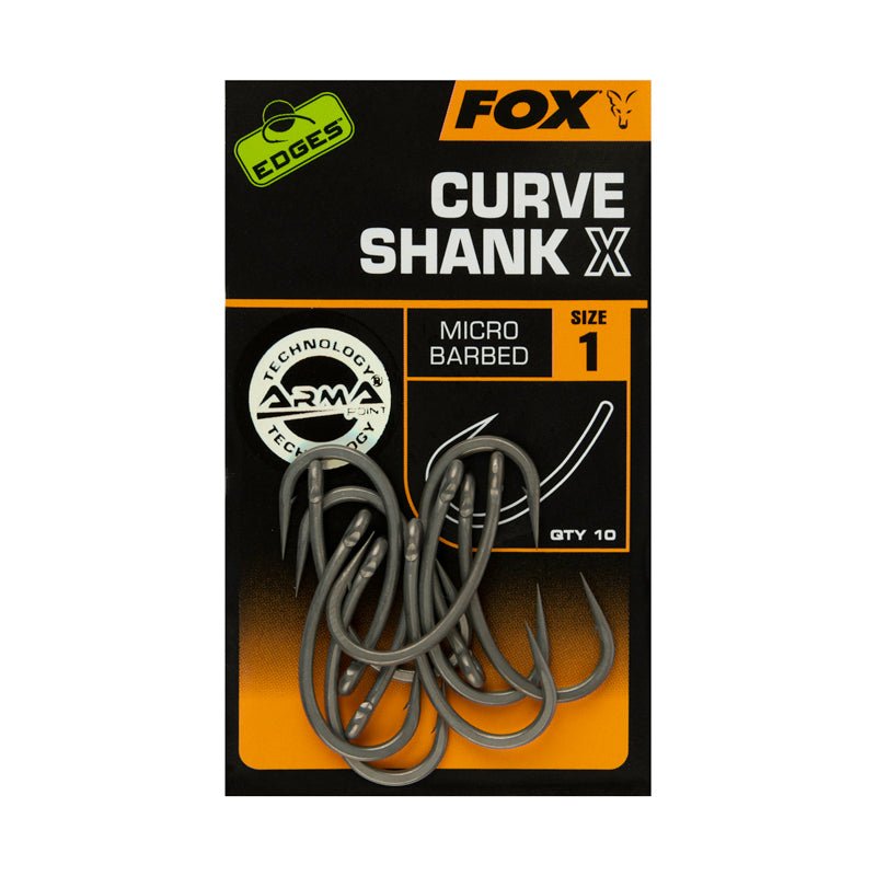 Edges Curve Shank X - Anzuelo para carpa