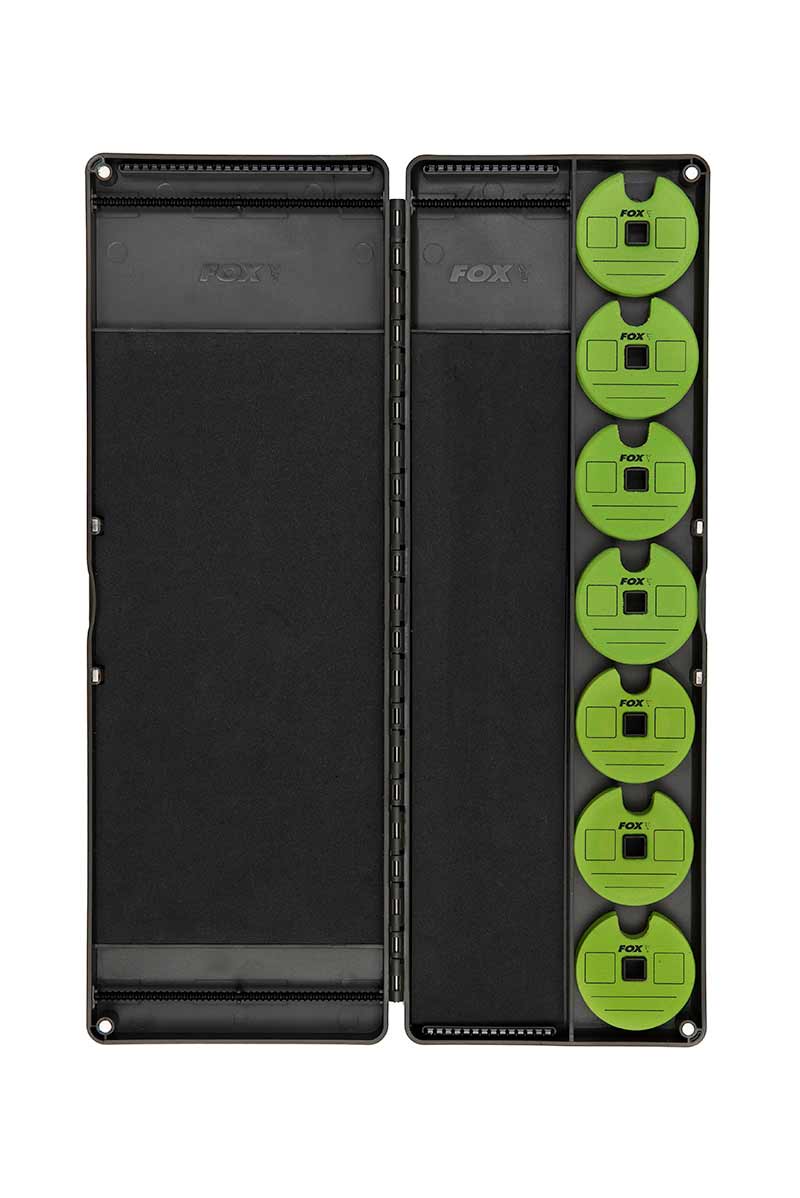 Fox Edges Large Rig and Disc Box incl. 50 Pins and 7 Discs - dé KarperCentrale