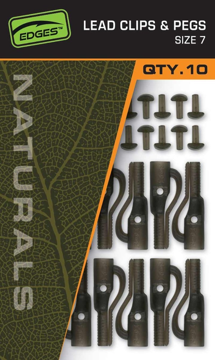 Fox Edges Naturals Lead Clip + Pegs - dé KarperCentrale