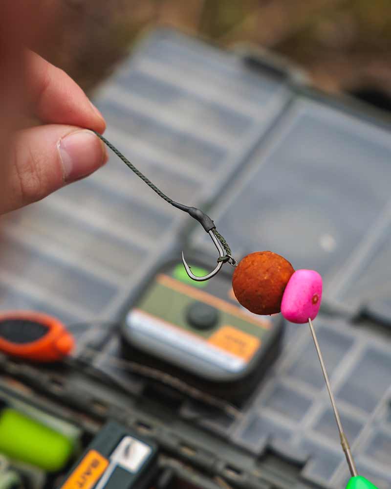 Fox Edges Naturals Splice Hooklenght - dé KarperCentrale