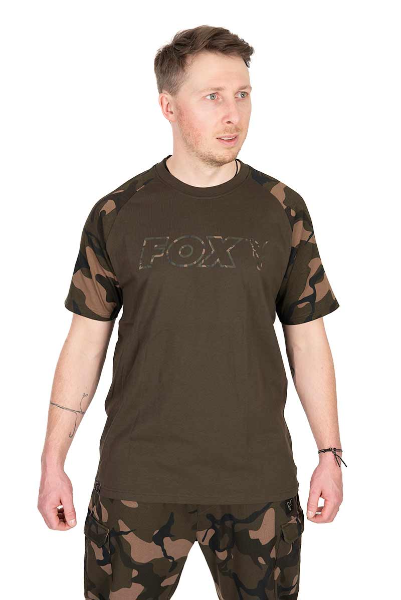 Khaki Camo Outline T-Shirt