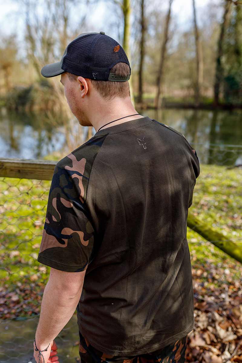Fox Khaki Camo Outline T-Shirt - dé KarperCentrale