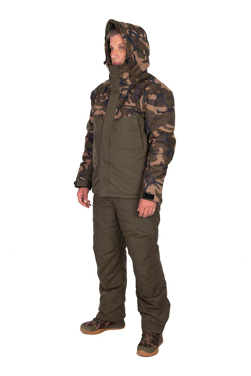 Traje de invierno camuflaje caqui - Traje térmico