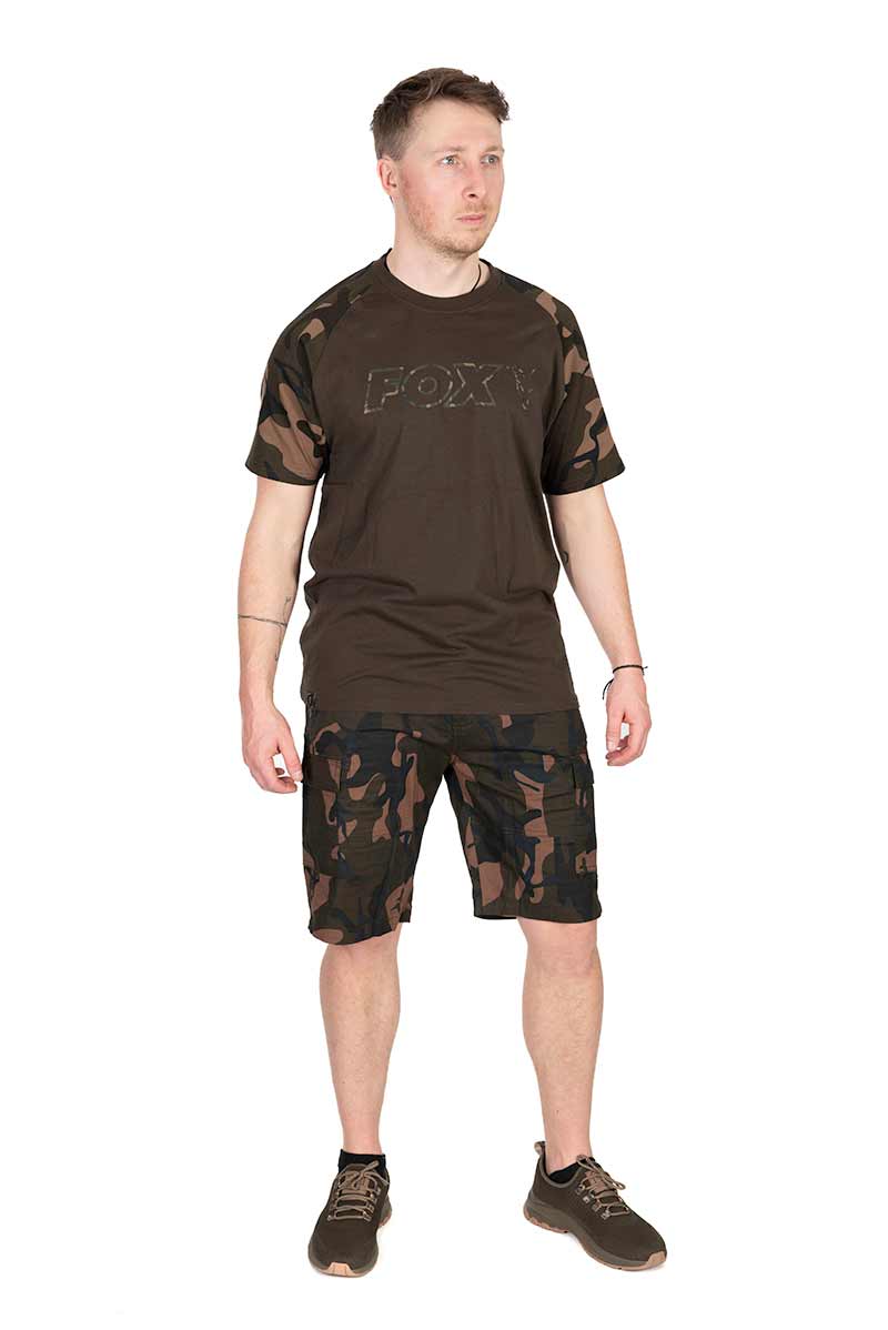 Fox LW Camo Combat Korte broek - dé KarperCentrale