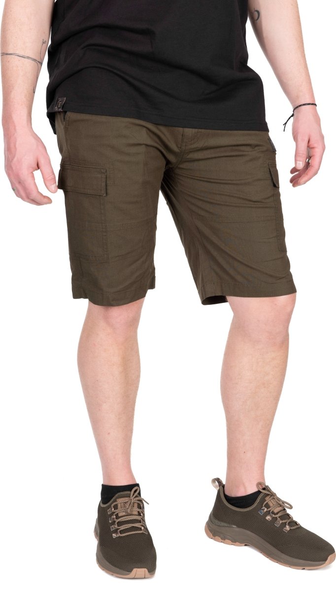 Fox LW Khaki Combat Korte broek - dé KarperCentrale