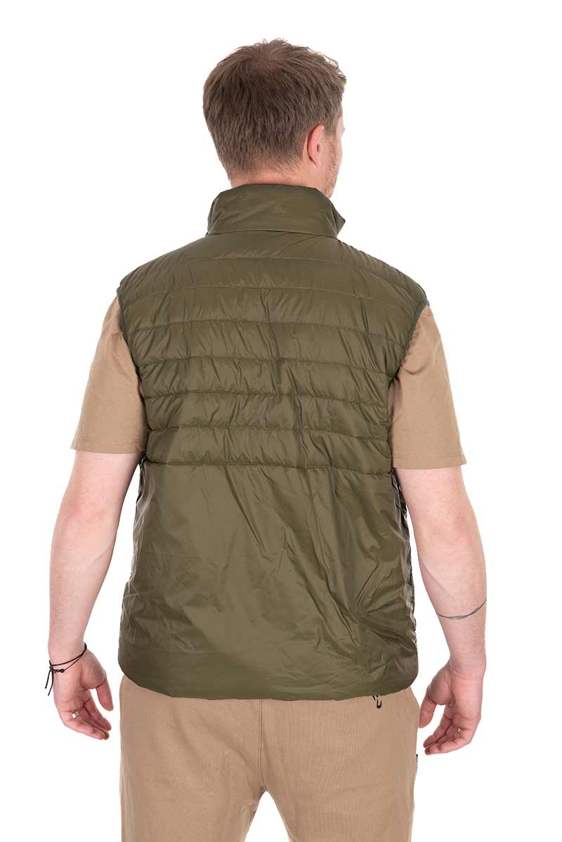 Fox Olive Quilted 100 Gilet - Bodywarmer - dé KarperCentrale