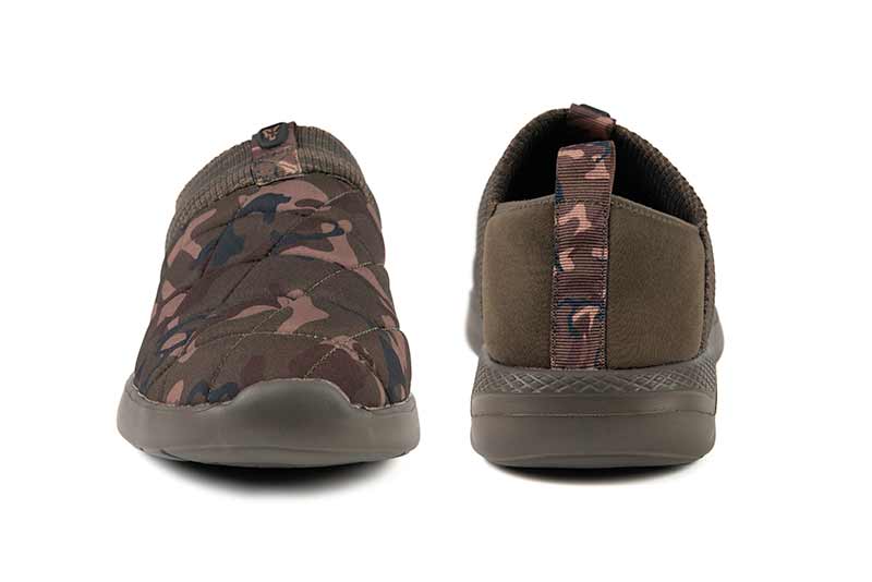 Fox Slipper Camo khaki - Pantoffels - dé KarperCentrale