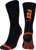 Fox Thermolite Long Sock black orange - dé KarperCentrale